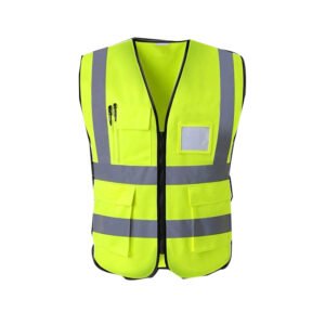 Custom Branded Safety Work Vest Reflective Jacket Printing