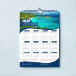 Veneloop.com Custom Branded A3 Wall Calendar Printing