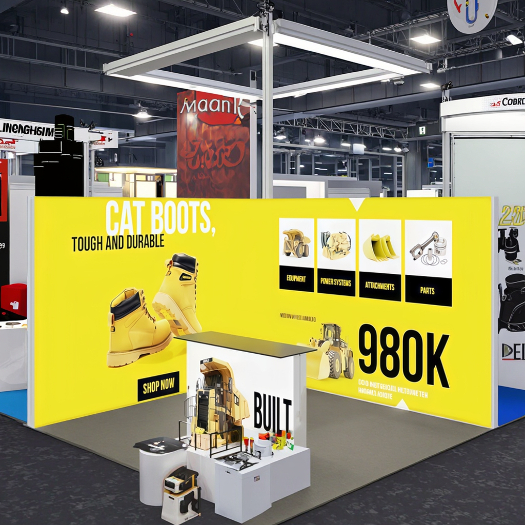 Veneloop.com Custom Branded Event Trade Show Exhibition Booth Construction