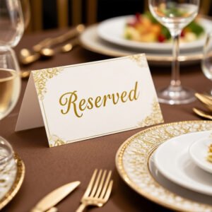 Custom Branded Table Tent Card Design & Printing