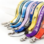 Customized Branded ID Card Rope Lanyard Printing